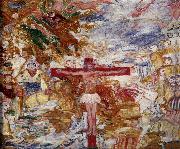 James Ensor Christ in Agony Spain oil painting artist
